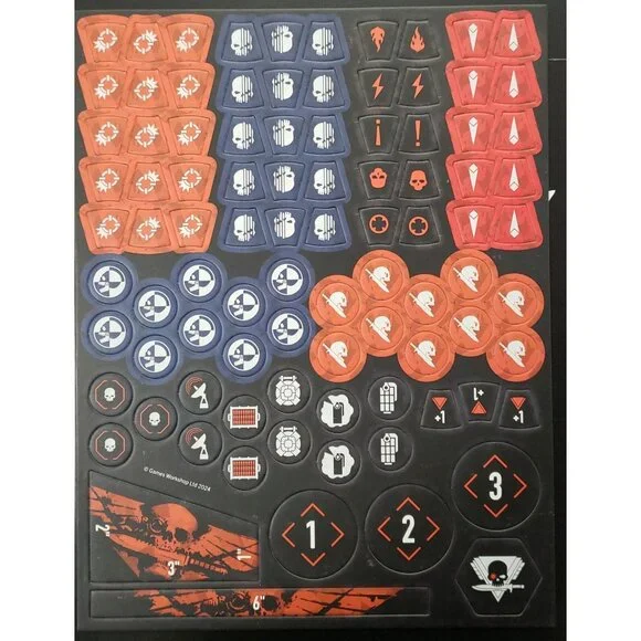 Warhammer 40k Kill Team Bits Core Set Rules Booklet Tokens Reference Cards - Picture 3 of 5